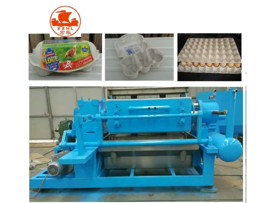 Машина для изготовления бумажных лотков для яиц, 1000 шт. в час, Линия по производству картонных лотков для яиц