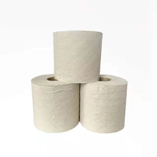 Бамбуковая туалетная бумага OEM, 100% бамбуковая целлюлоза, не раздражающая, разлагаемая 2/3/4-слойная оптовая бумага