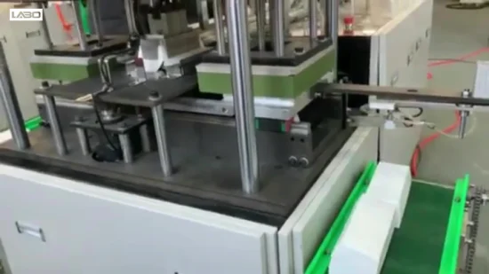 Автоматическая одноразовая крафт-бумага с полиэтиленовым покрытием, картонная коробка для еды, формовочная машина для производства продуктов